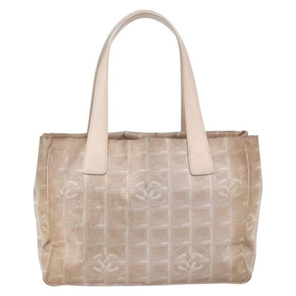 CHANEL New Travel Line Tote Bag Nylon Pink CC Auth BA7298 - Picture 13 of 16